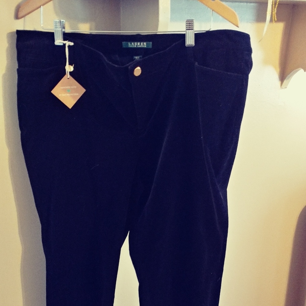 Ralph Lauren Suede Pants
